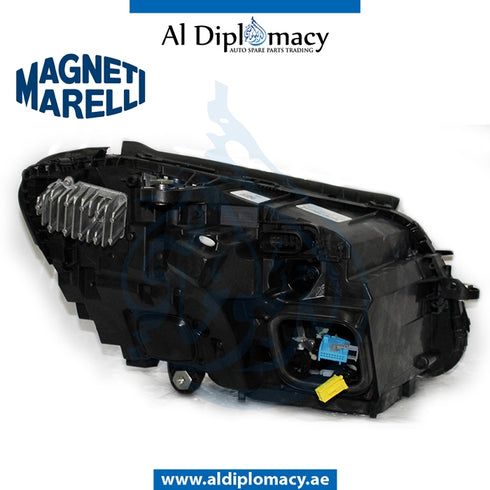 Left Headlight, DOUBLE Xenon, 711307024442 for Mercedes-Benz C Class W205 (2015-2021) models